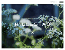Tablet Screenshot of hillestad.no